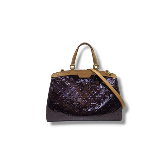 Louis Vuitton Brea MM Monogram Amarante Vernis Ghw
