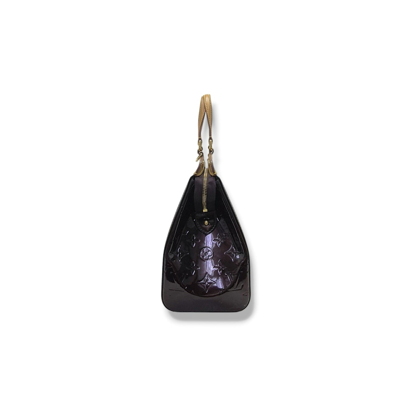 Louis Vuitton Brea MM Monogram Amarante Vernis Ghw