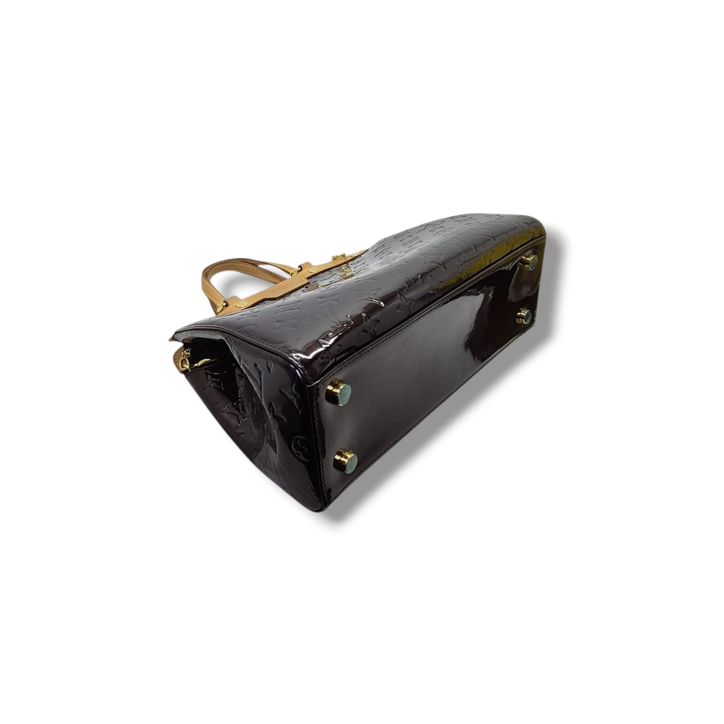 Louis Vuitton Brea MM Monogram Amarante Vernis Ghw