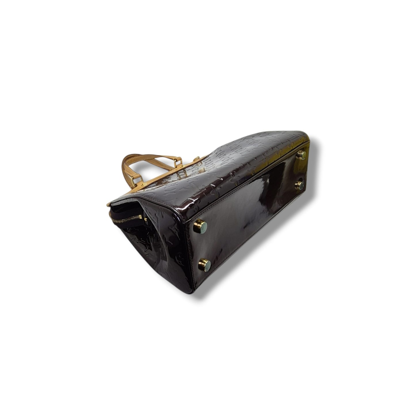 Louis Vuitton Brea MM Monogram Amarante Vernis Ghw