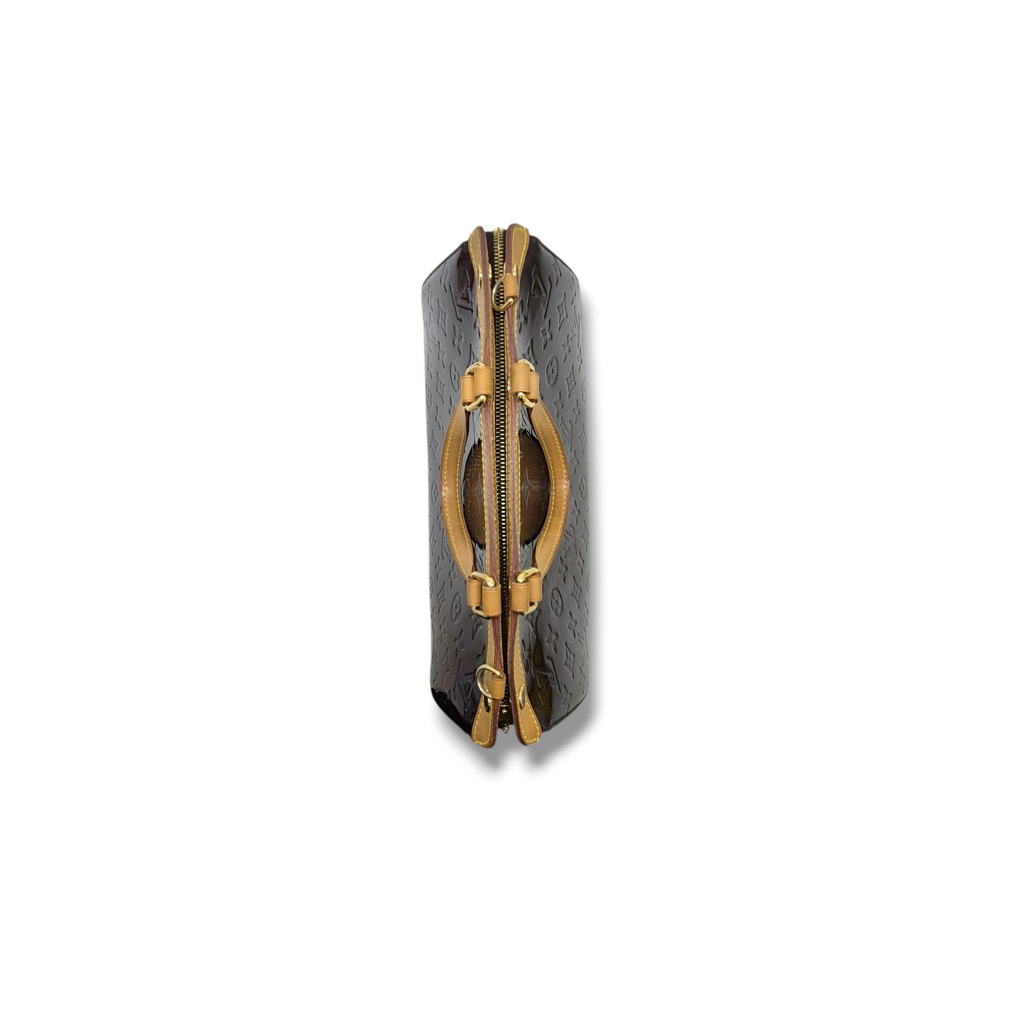 Louis Vuitton Brea MM Monogram Amarante Vernis Ghw