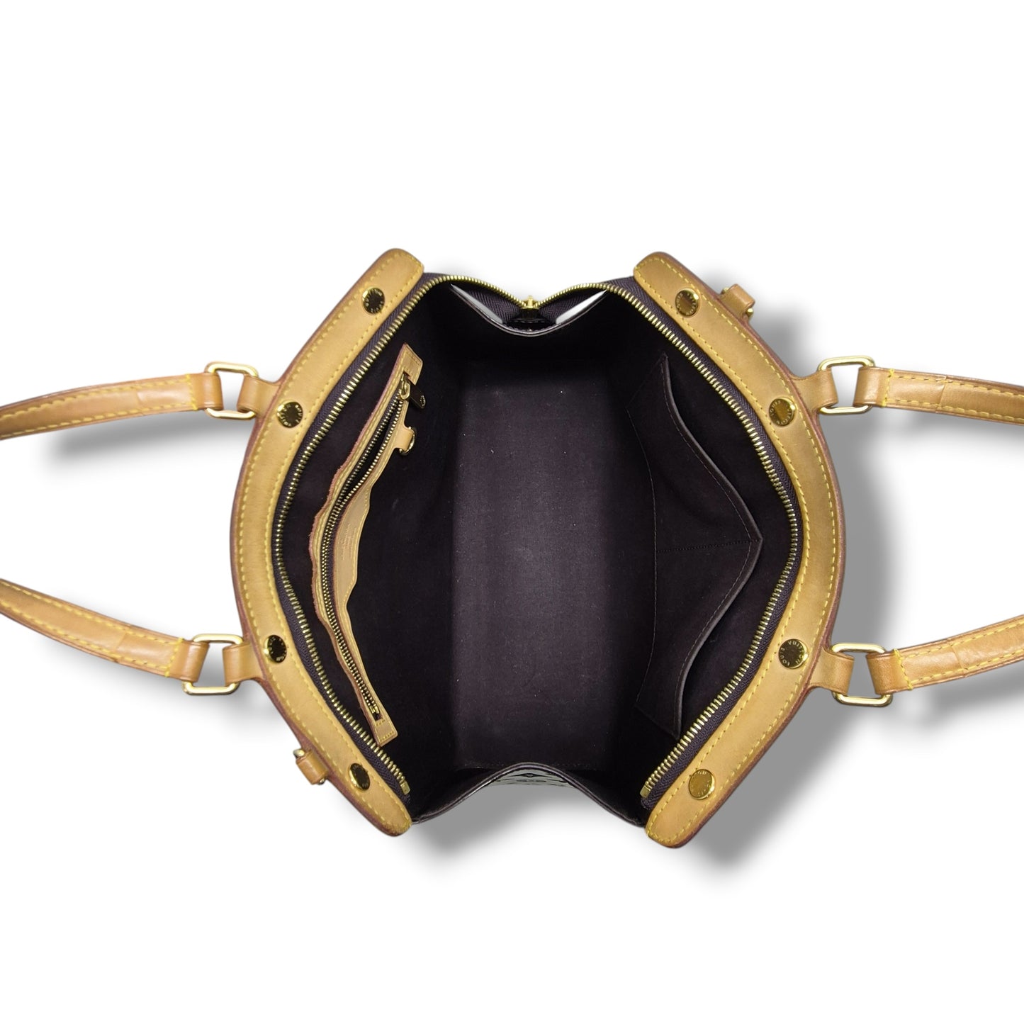 Louis Vuitton Brea MM Monogram Amarante Vernis Ghw