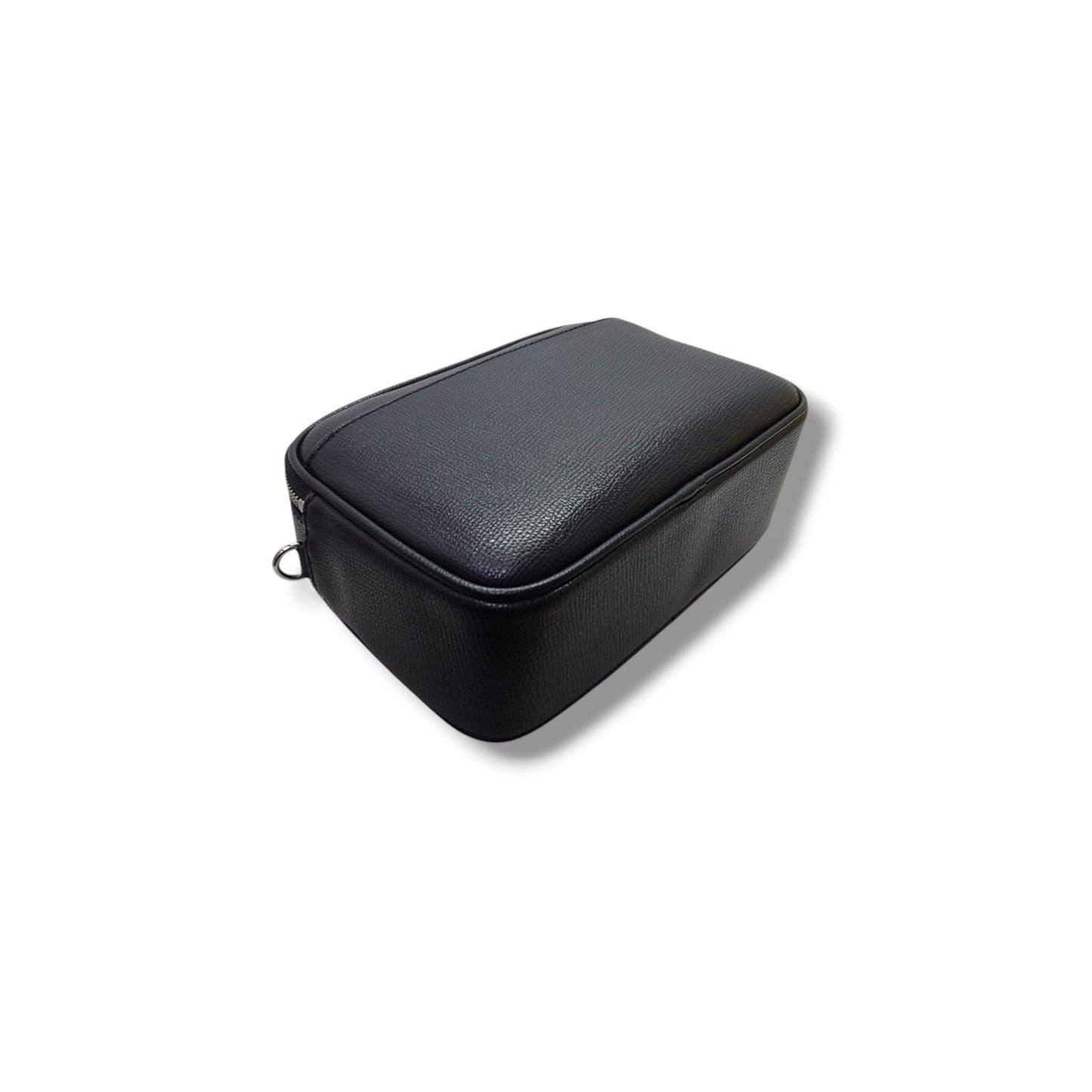 Karl Lagerfeld Maybelle Leather Round Head Duo Camera Bag Shw (Black)