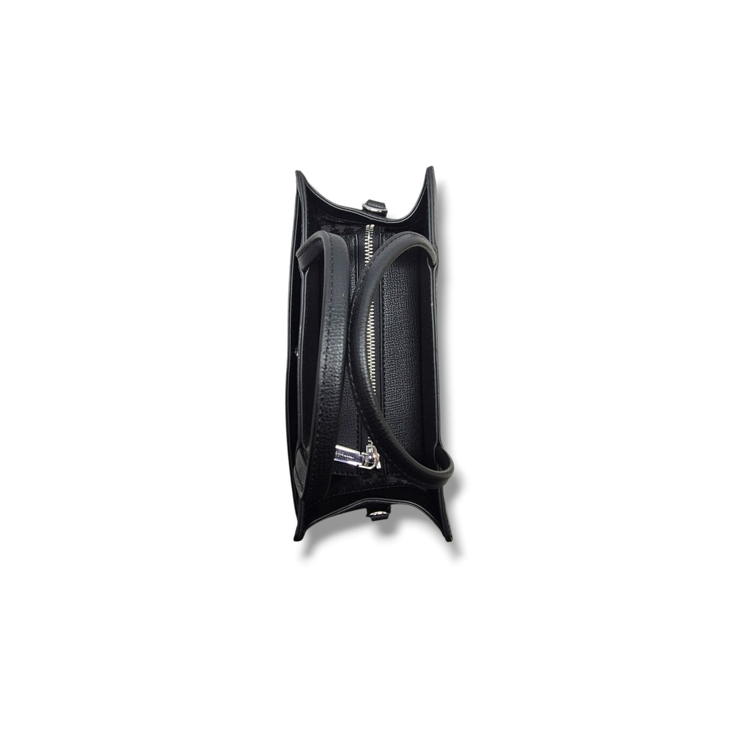 Karl Lagerfeld Maybelle Leather Tote Bag Shw (Black)