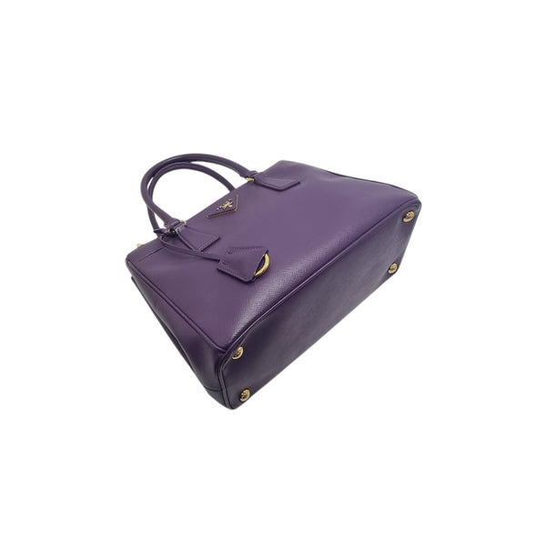 Prada BN2863 Saffiano Lux Tote Bag Ghw (Purple)