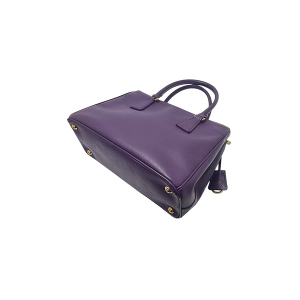 Prada BN2863 Saffiano Lux Tote Bag Ghw (Purple)