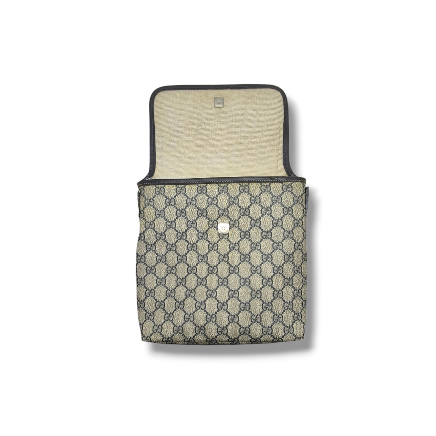 Gucci GG Supreme Messenger Bag Shw ( Navy Blue)