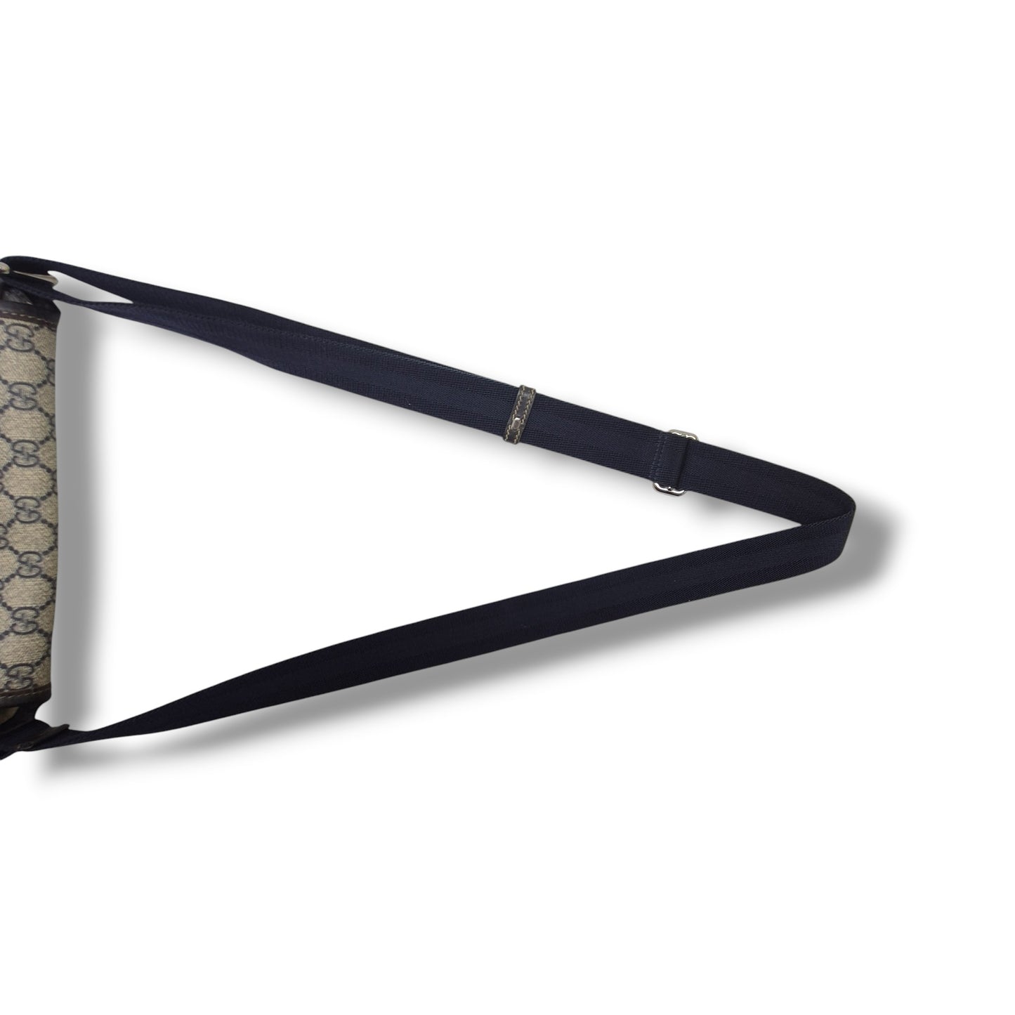 Gucci GG Supreme Messenger Bag Shw ( Navy Blue)