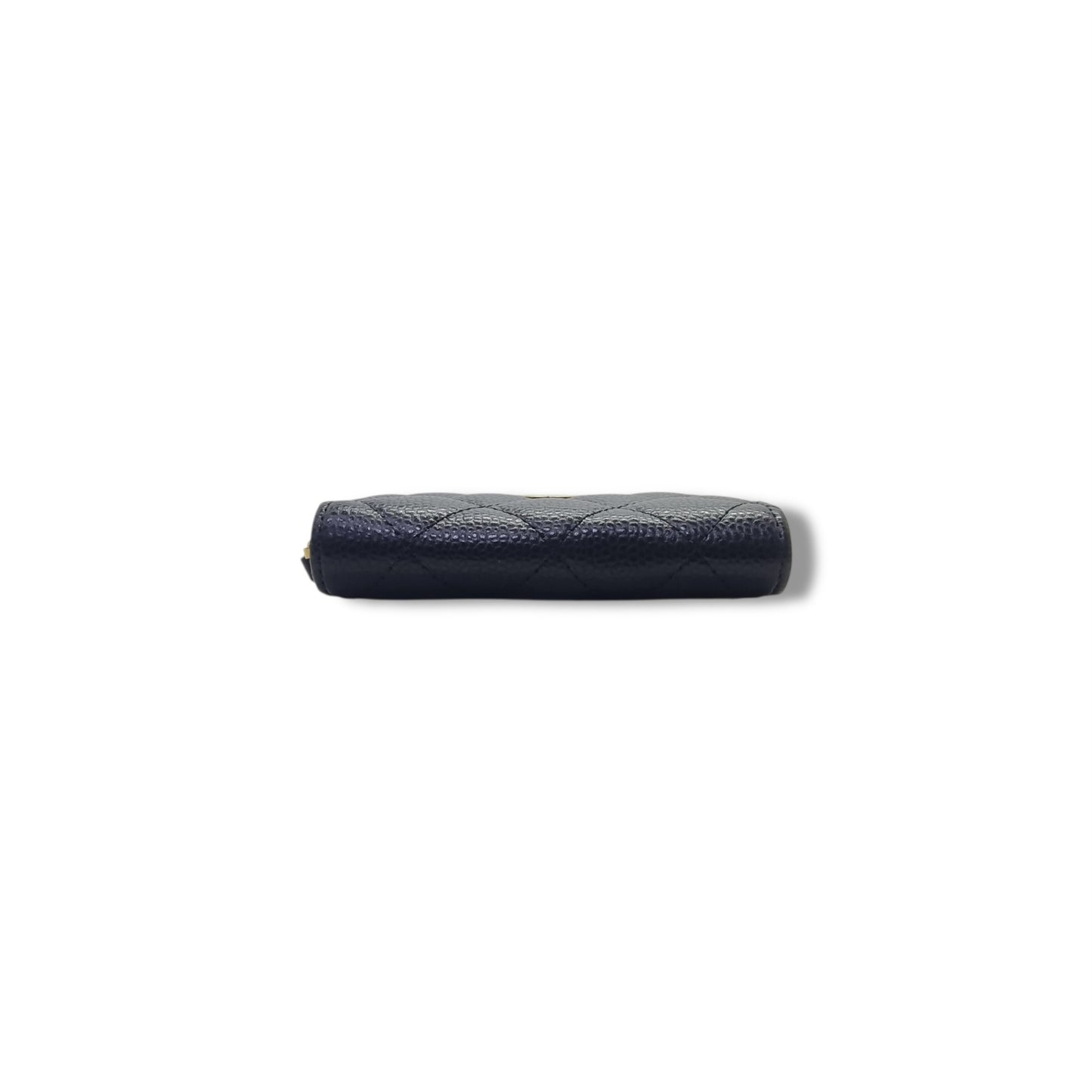 Chanel Classic Zip Coin Purse Caviar Ghw (Black)
