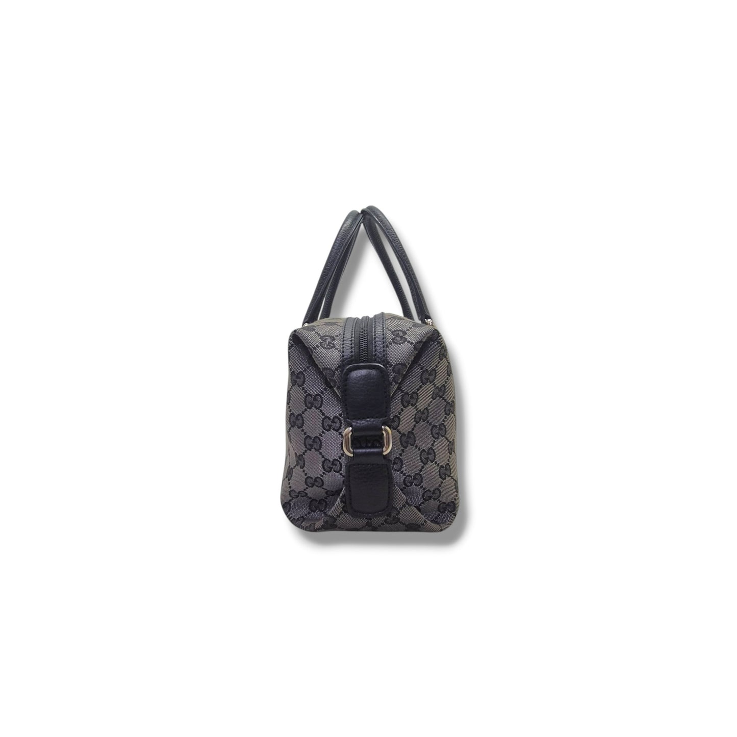 Gucci GG Joy Crystal Canvas Boston Bag Shw (Black Crystal)
