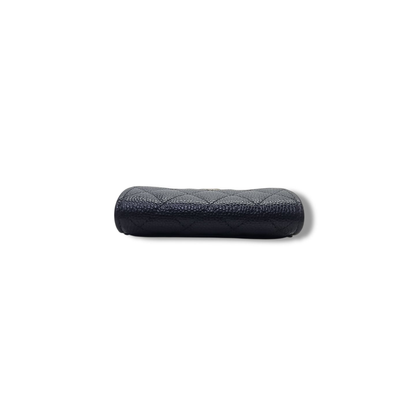 Chanel Classic Flap Card Holder Caviar Ghw (Black)