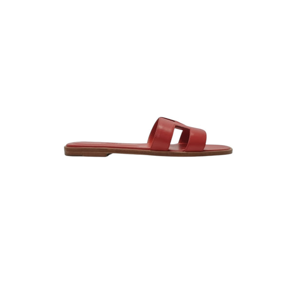 Hermes Oran Sandal (Red)