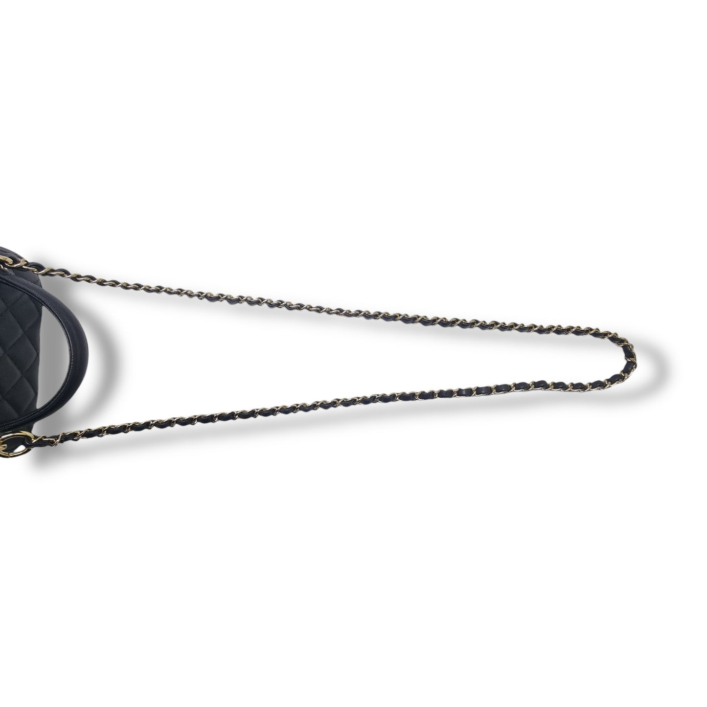Chanel Vanity Case Caviar Ghw (Black)