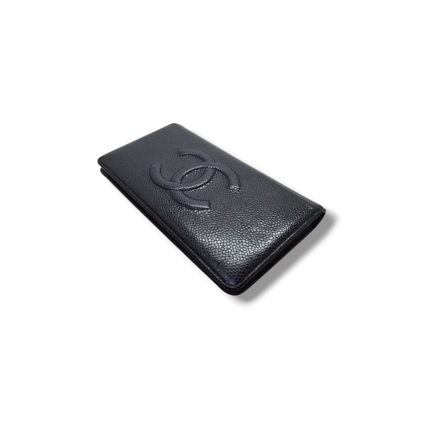 Chanel Timeless CC Bifold Wallet Caviar (Black)