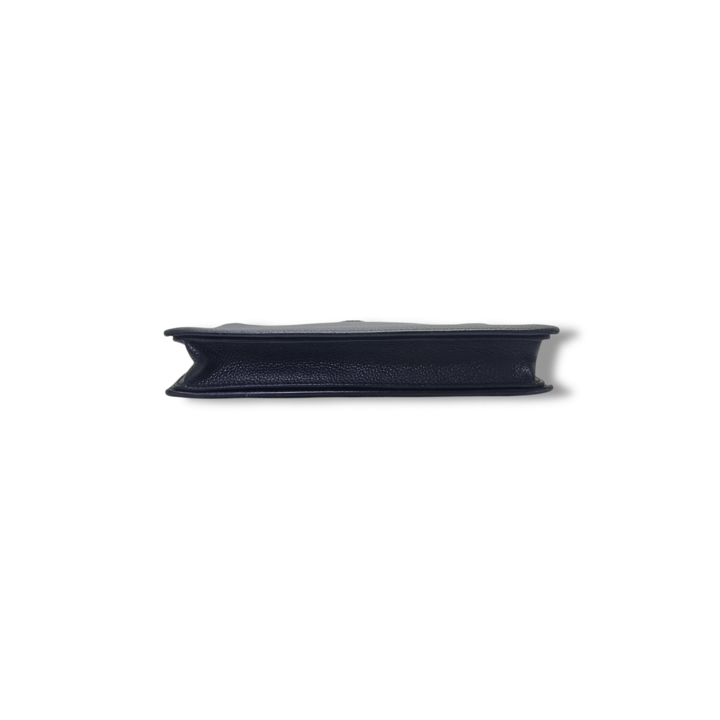 Prada Borsello Men Wrist Clutch Grained Calfskin Leather Shw (Black)