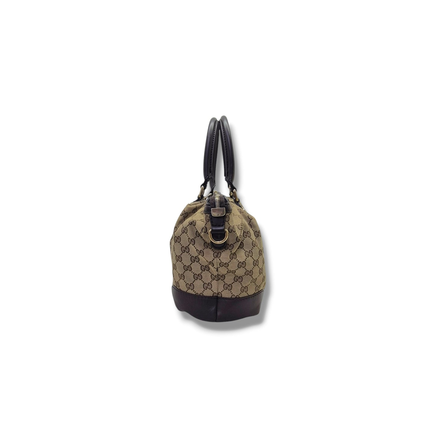 Gucci GG Sukey Canvas Tote Bag Ghw ( Beige/Brown)