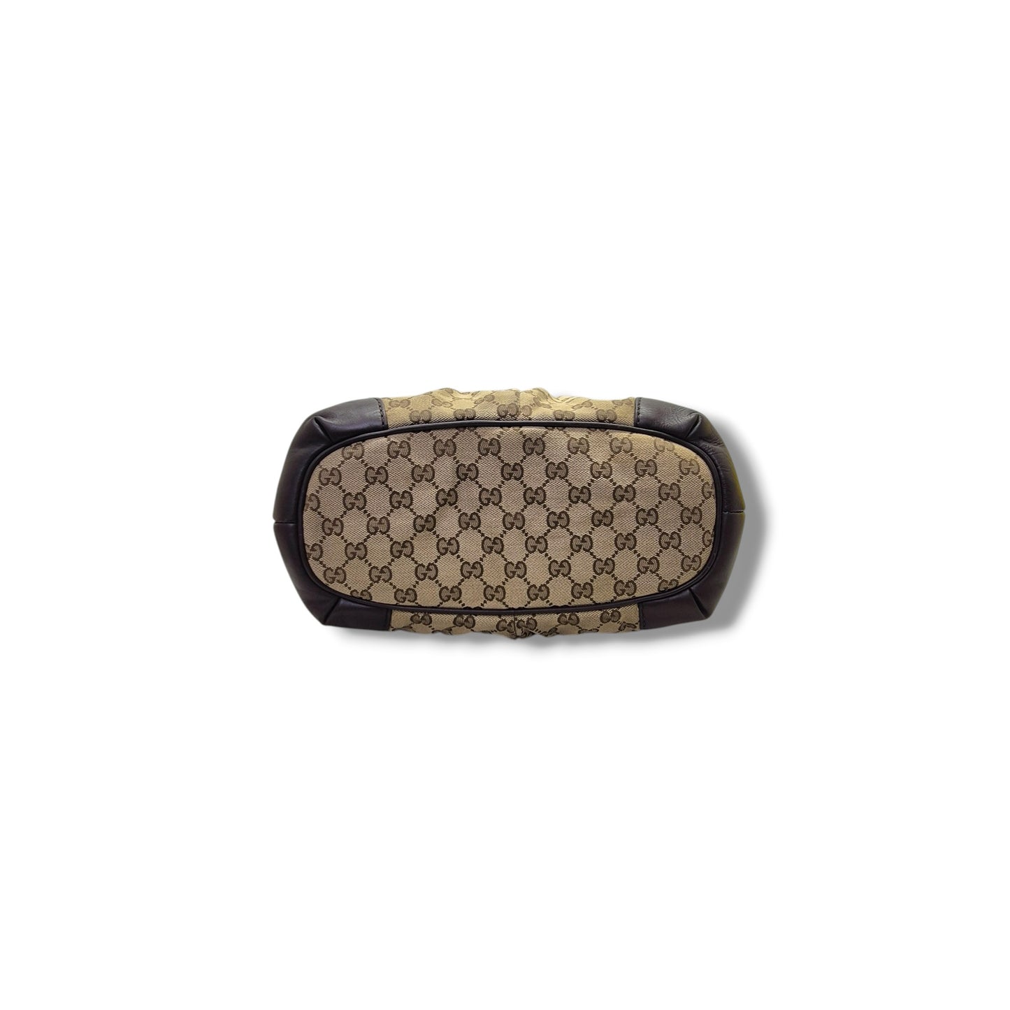 Gucci GG Sukey Canvas Tote Bag Ghw ( Beige/Brown)