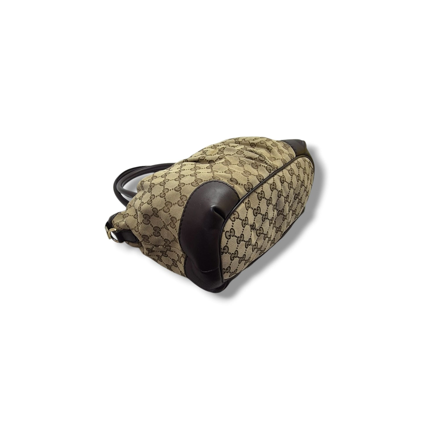 Gucci GG Sukey Canvas Tote Bag Ghw ( Beige/Brown)