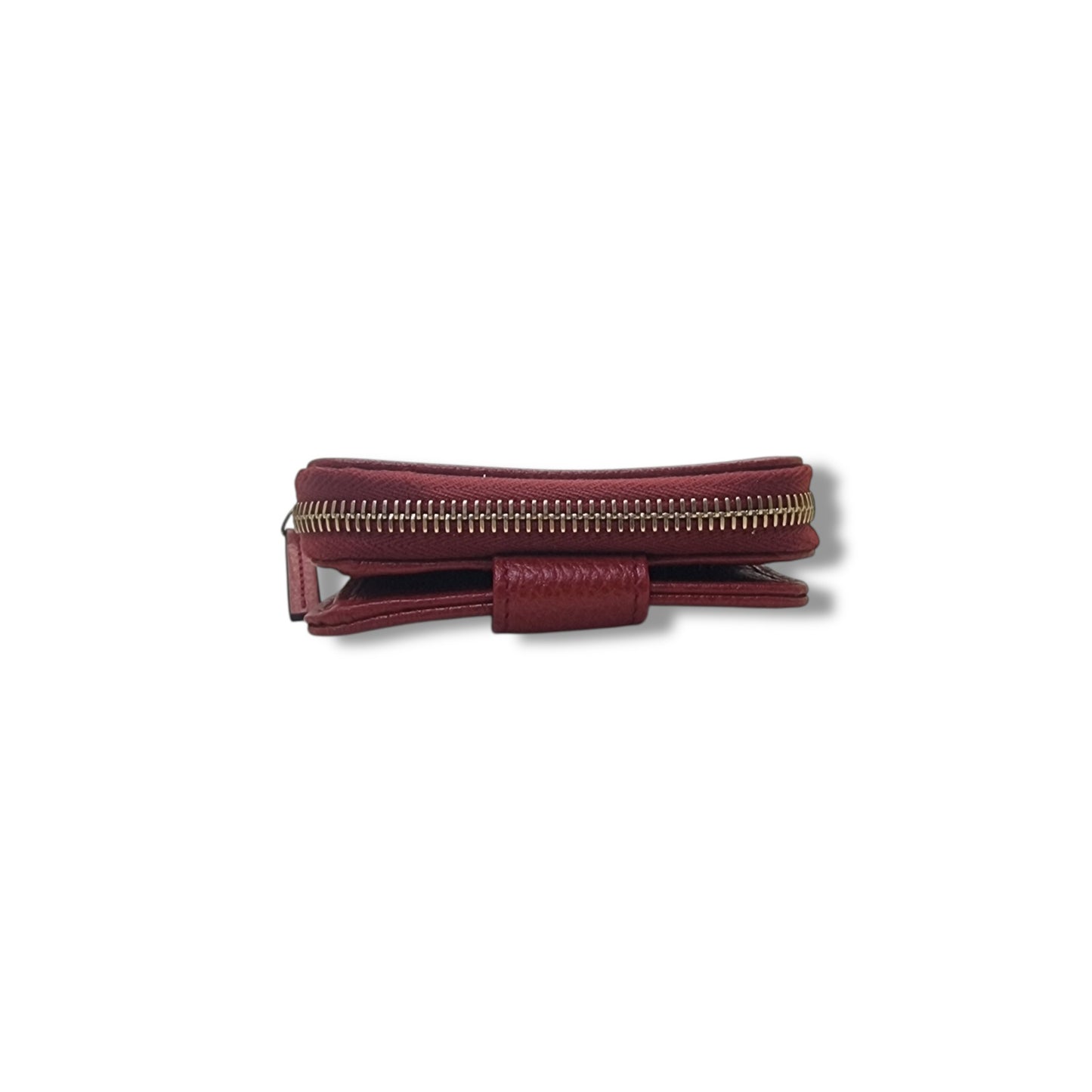 Gucci GG French Wallet Canvas Ghw (Beige/Red)