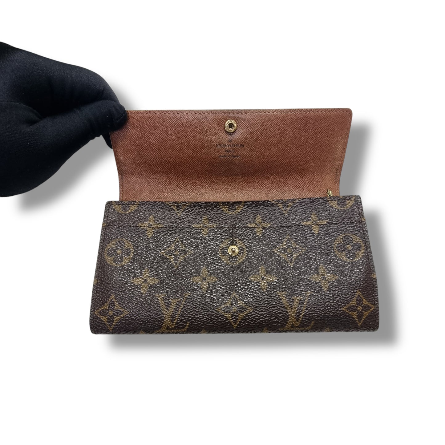 Louis Vuitton Vintage Sarah Wallet Monogram Ghw