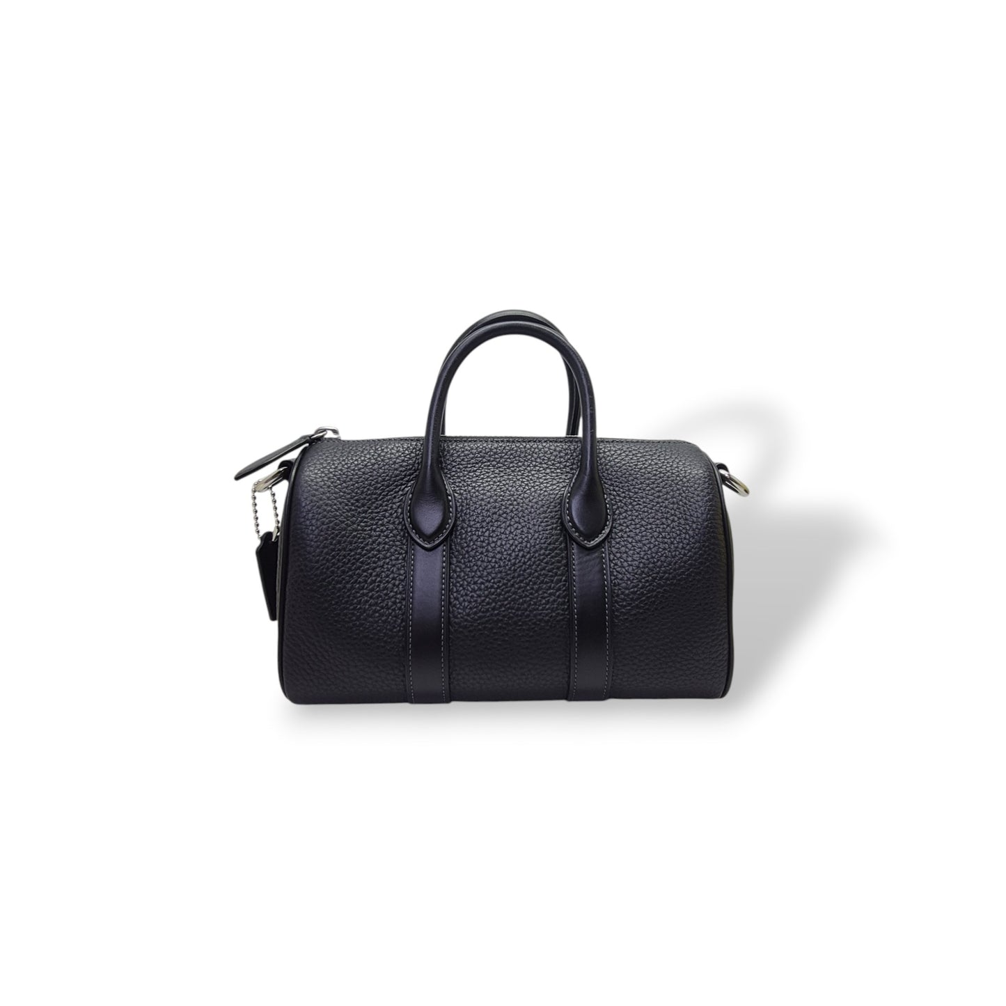 Coach Compass 25 Leather Boston Bag Shw (Black)