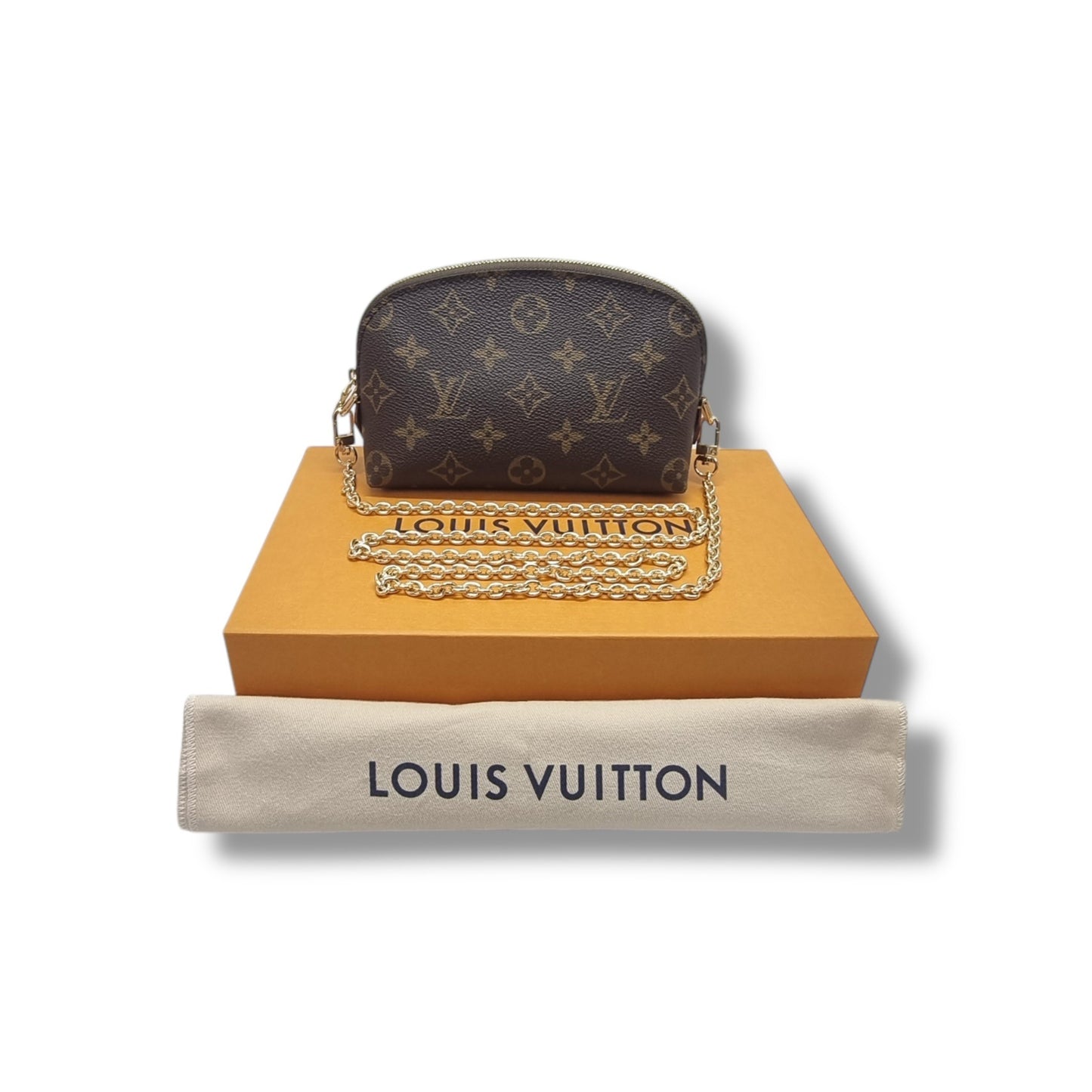 Louis Vuitton Cosmetic Pouch PM Monogram Ghw