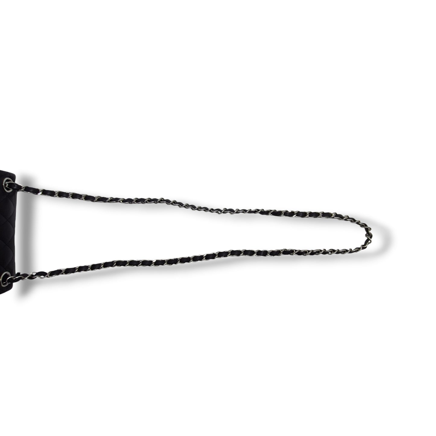 Chanel Classic Square Mini Flap Lambskin Shw (Black)