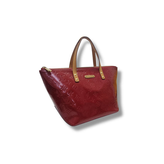 Louis Vuitton Bellevue PM Monogram Vernis Pomme D'Amour Ghw