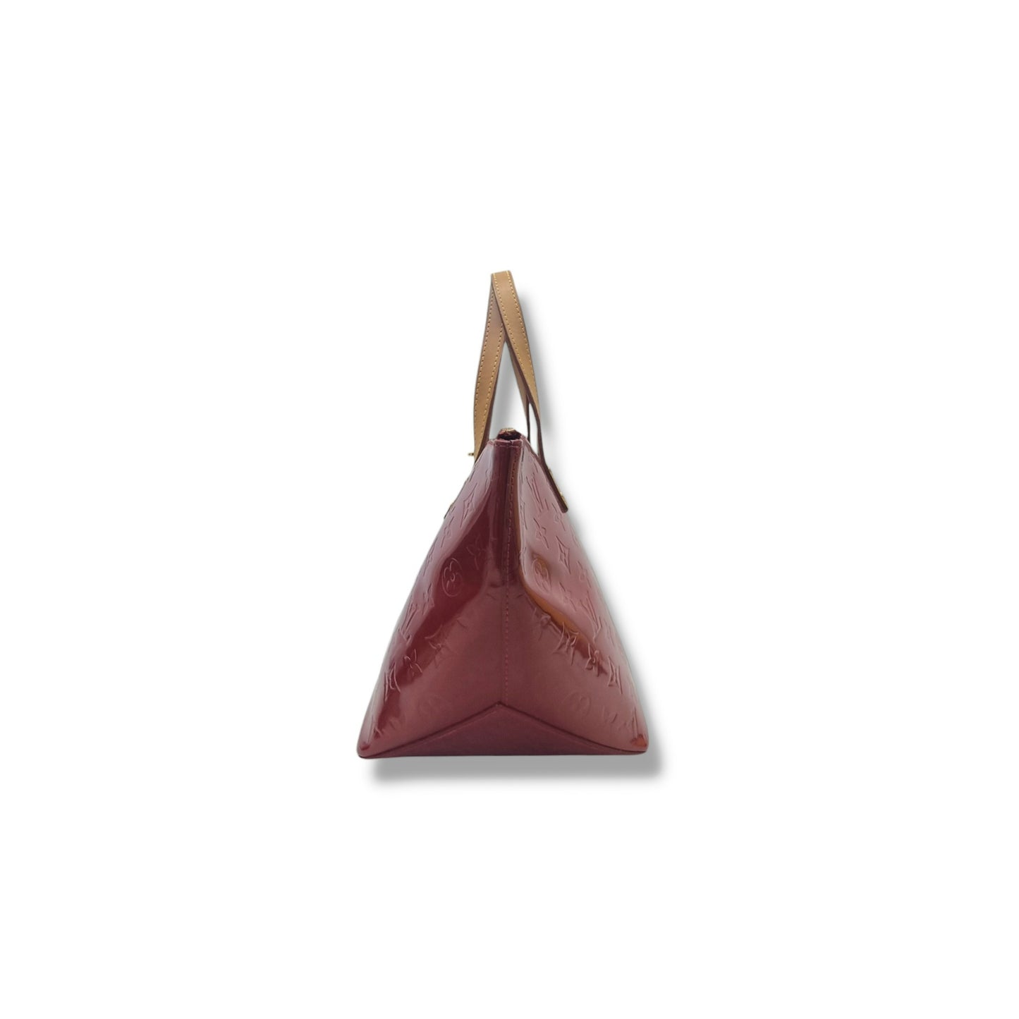 Louis Vuitton Bellevue PM Monogram Vernis Pomme D'Amour Ghw