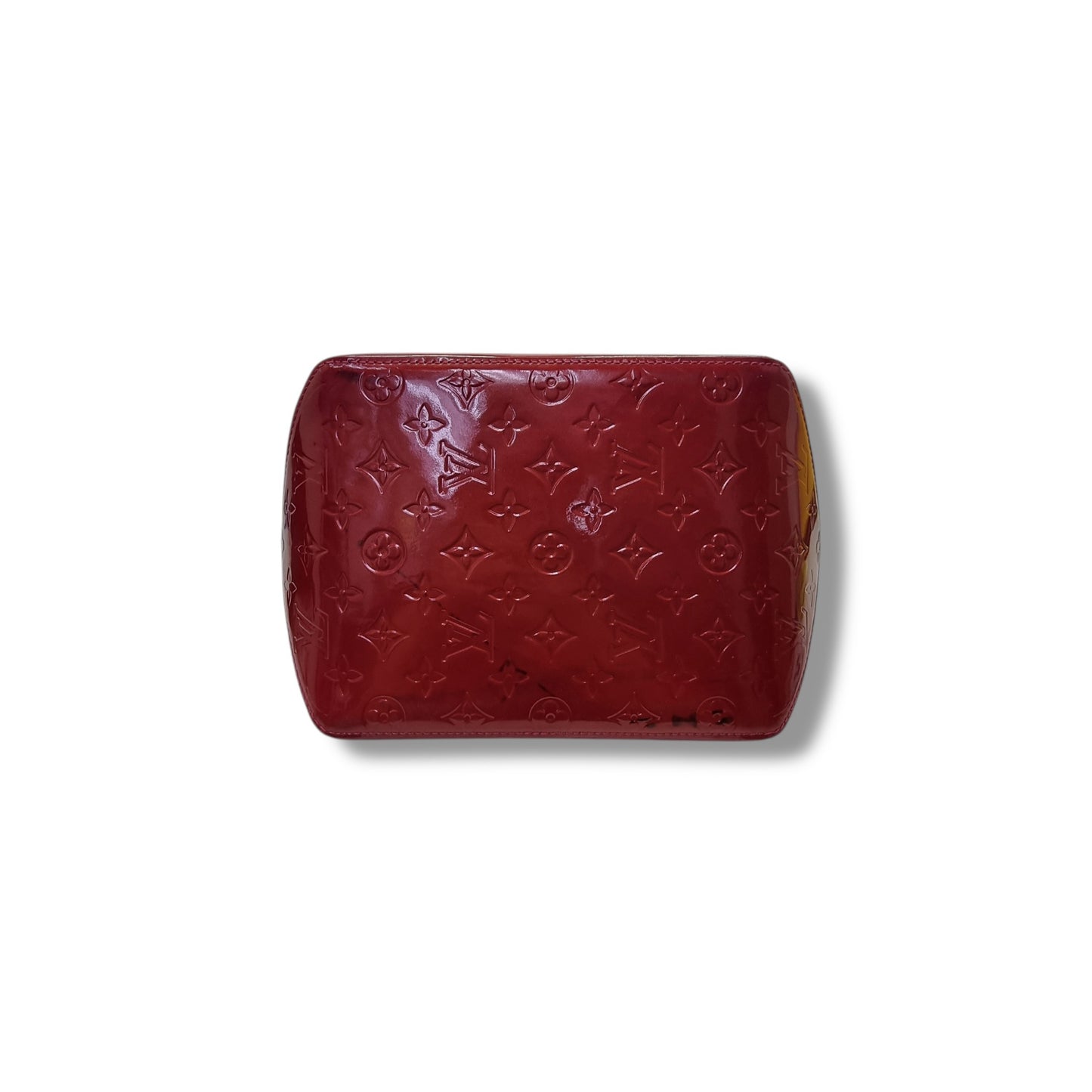Louis Vuitton Bellevue PM Monogram Vernis Pomme D'Amour Ghw