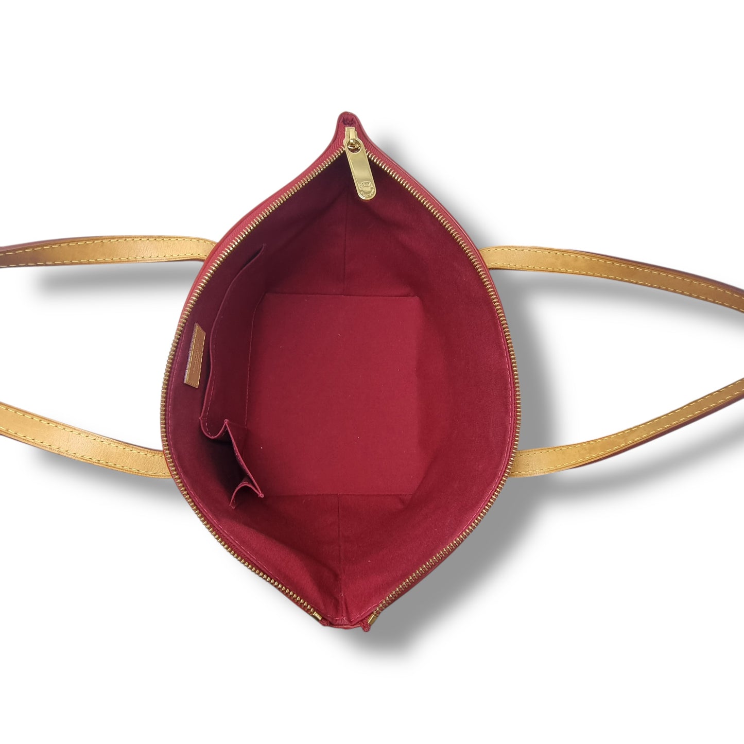 Louis Vuitton Bellevue PM Monogram Vernis Pomme D'Amour Ghw