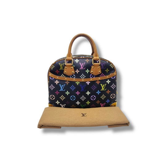 Louis Vuitton Trouville Monogram Multicolor Black Ghw