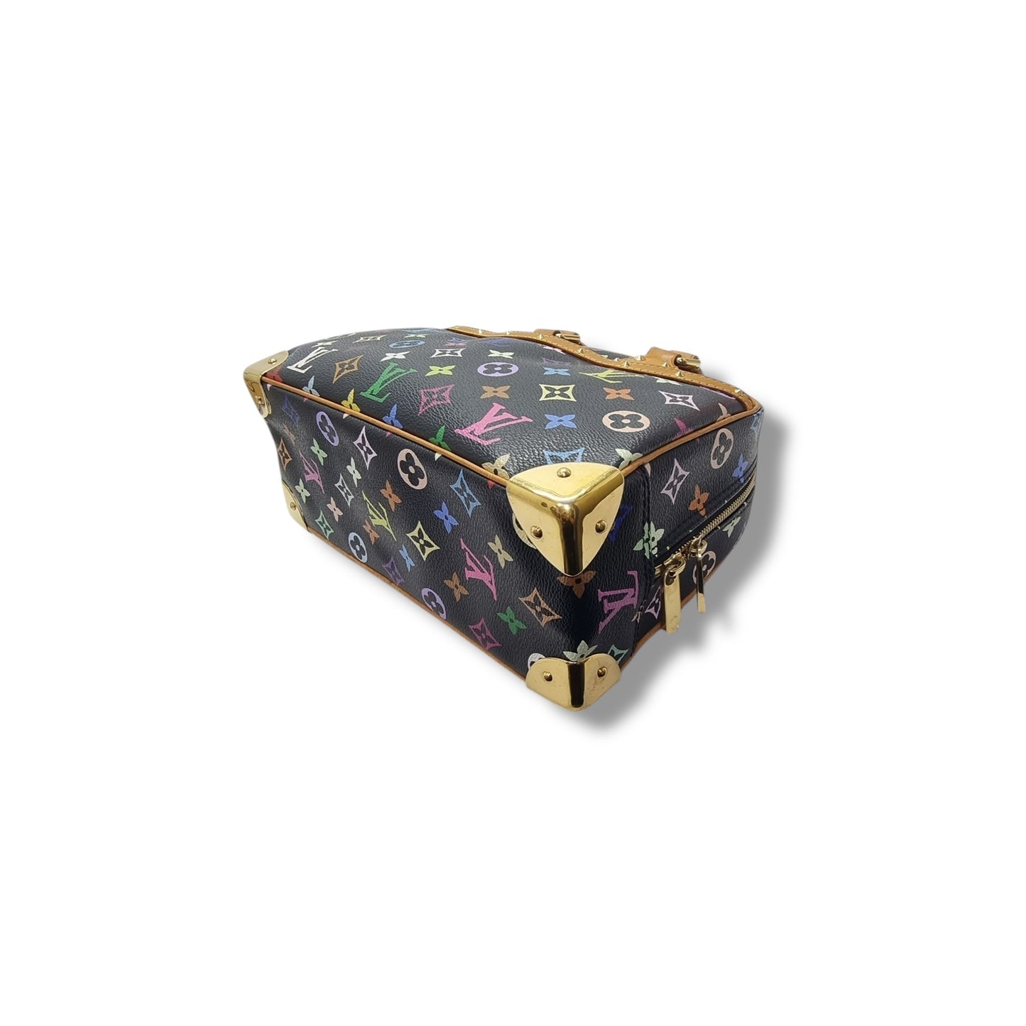Louis Vuitton Trouville Monogram Multicolor Black Ghw