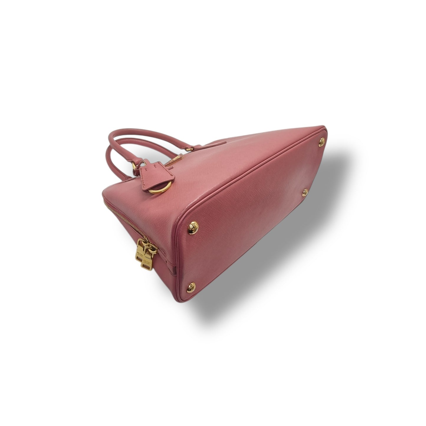 Prada 1BA837 Saffiano Lux Tote Bag Ghw (Pink)