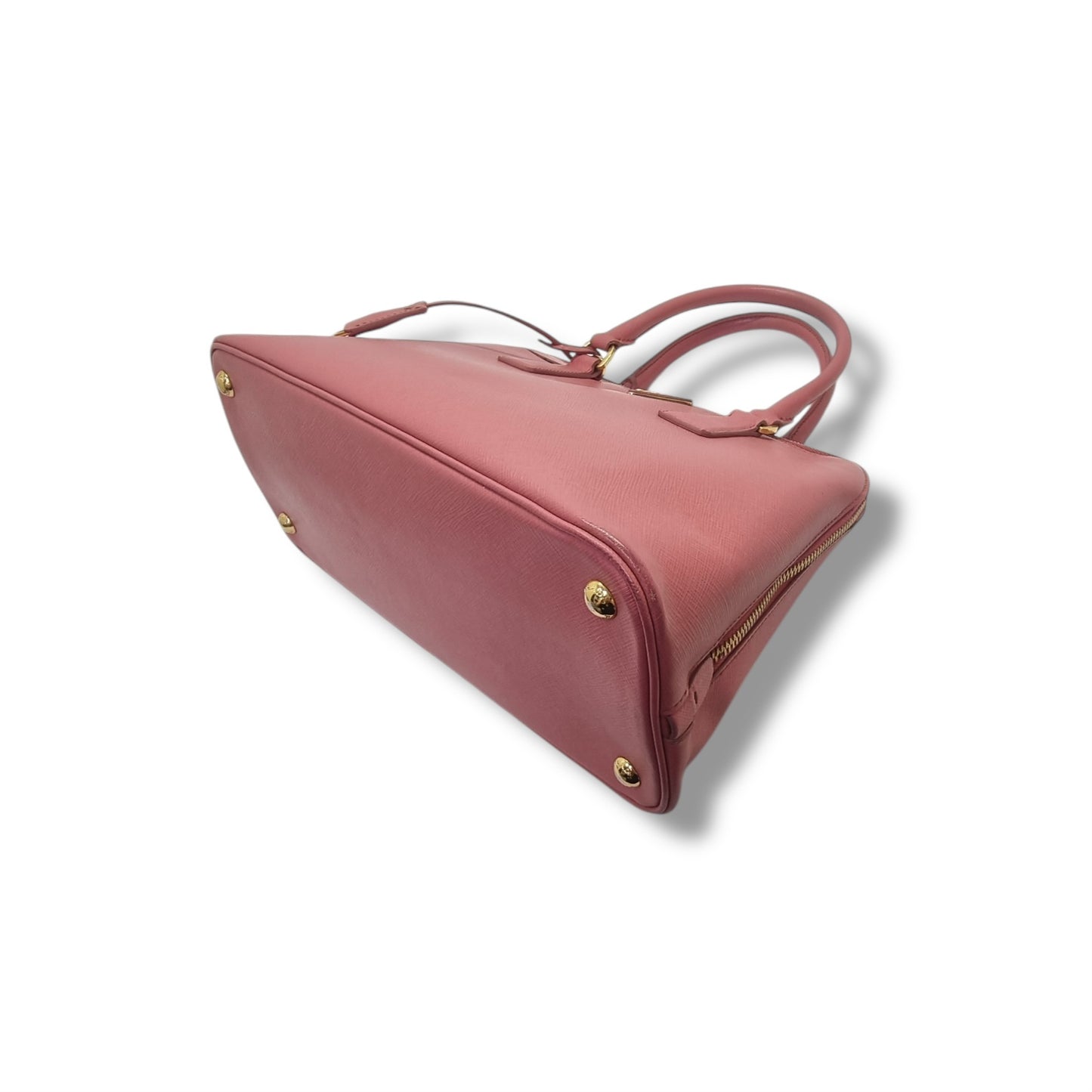 Prada 1BA837 Saffiano Lux Tote Bag Ghw (Pink)