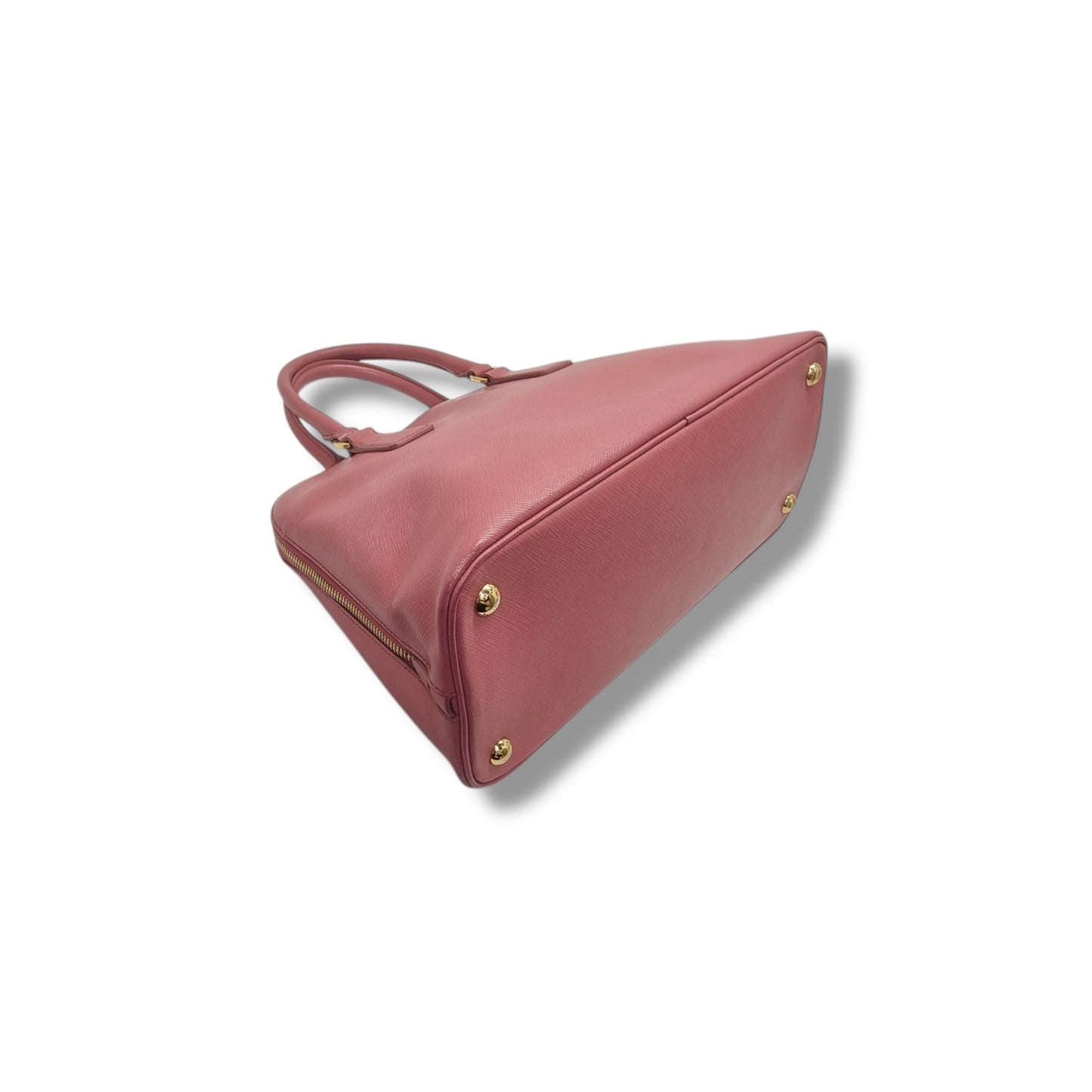 Prada 1BA837 Saffiano Lux Tote Bag Ghw (Pink)