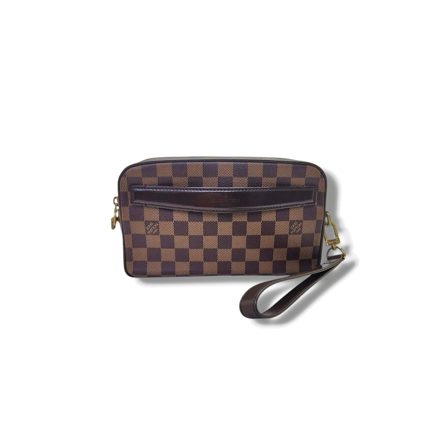 Louis Vuitton Saint Paul Clutch Damier Ebene Ghw