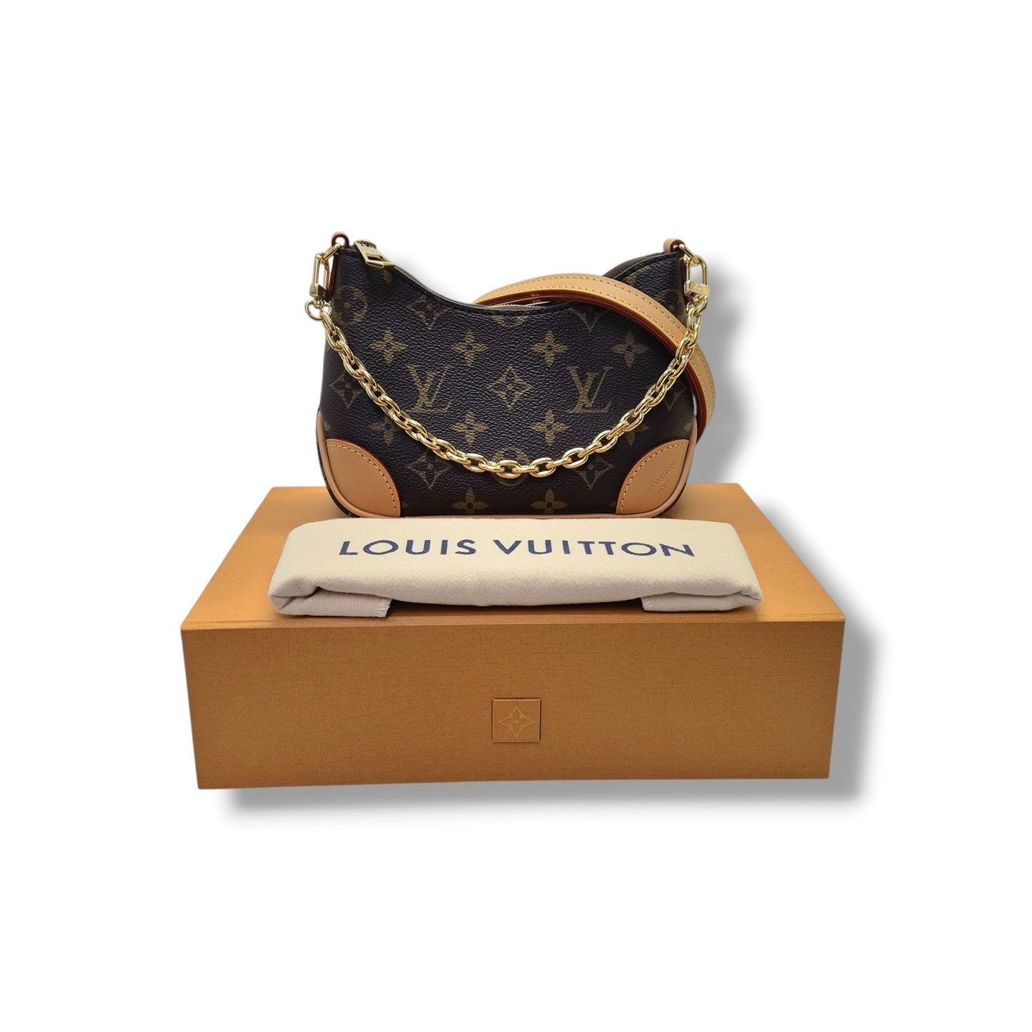 Louis Vuitton Nano Boulogne Monogram Ghw
