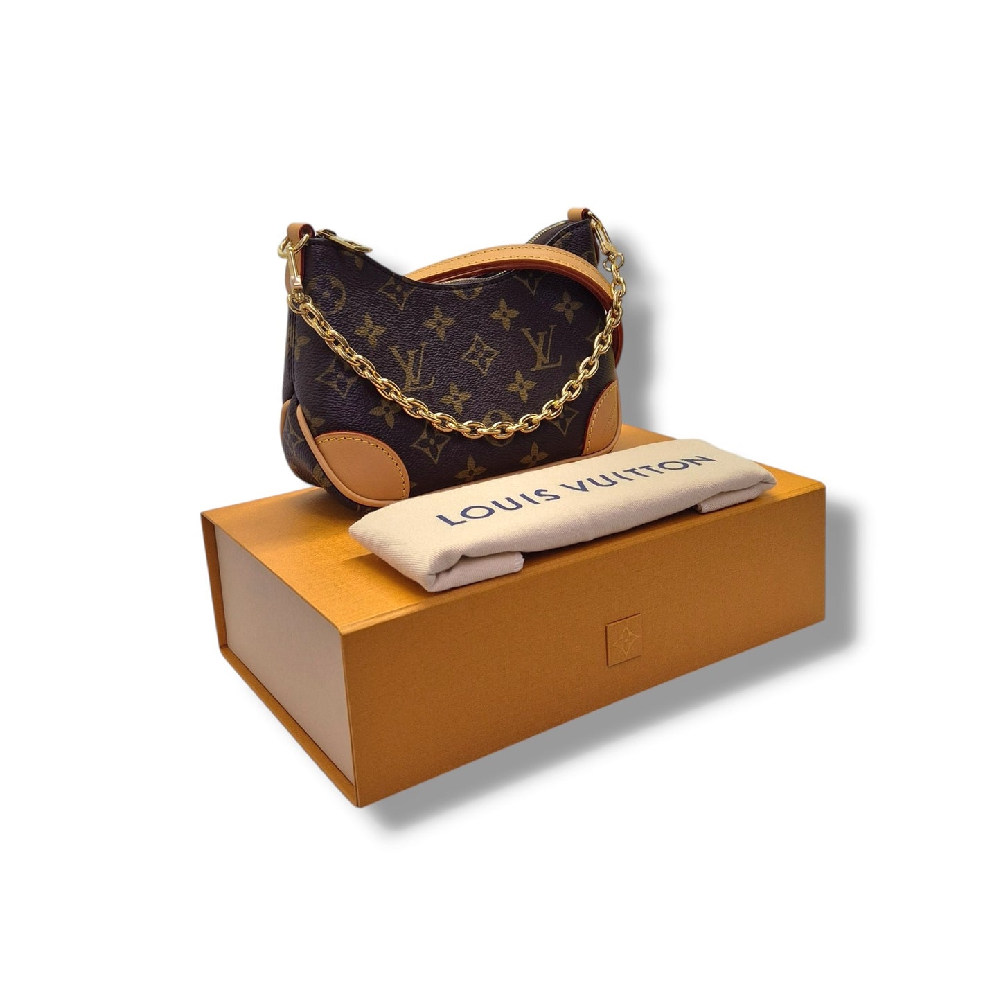 Louis Vuitton Nano Boulogne Monogram Ghw
