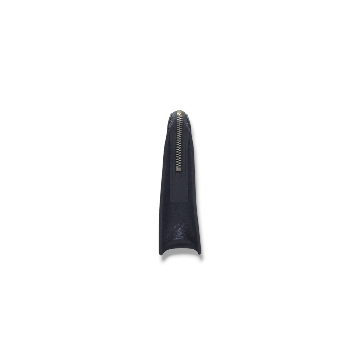 Prada Saffiano Leather Wrist Clutch Shw (Black)