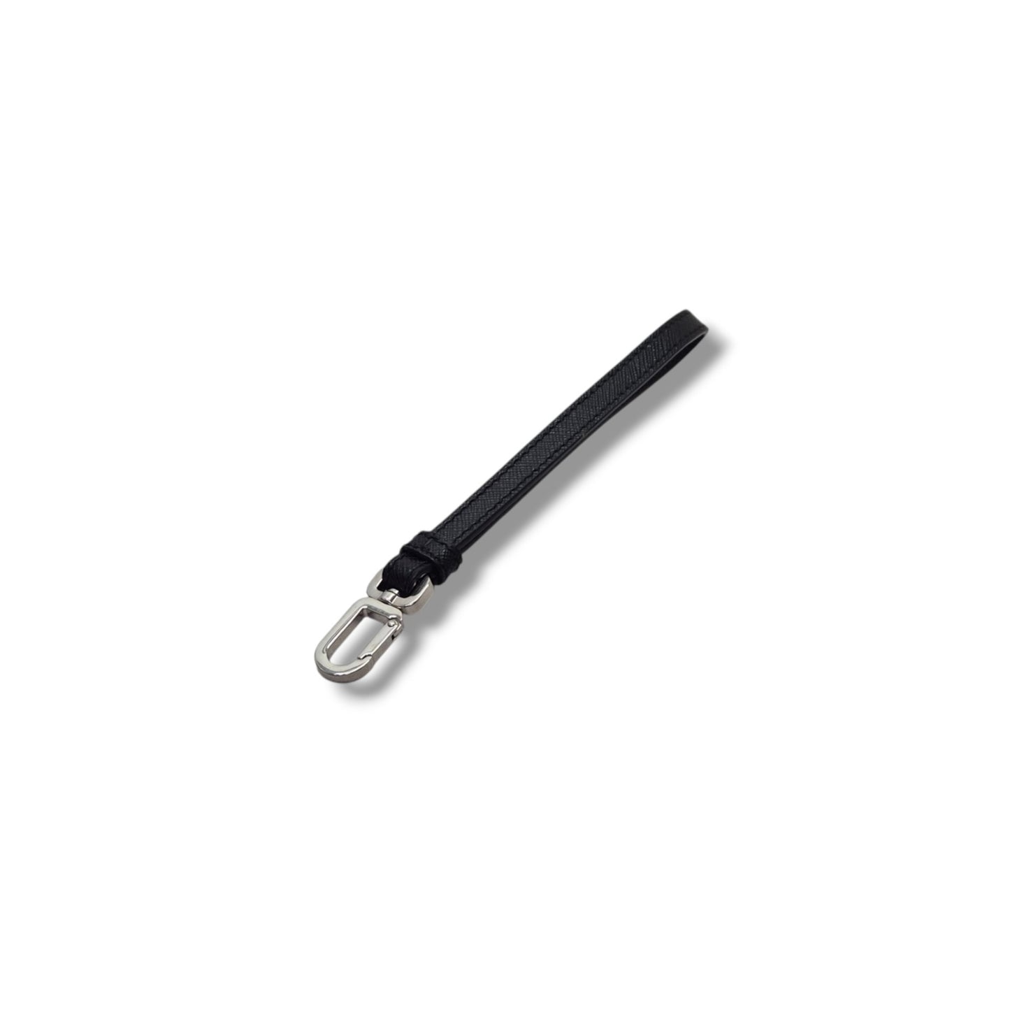 Prada Saffiano Leather Wrist Clutch Shw (Black)