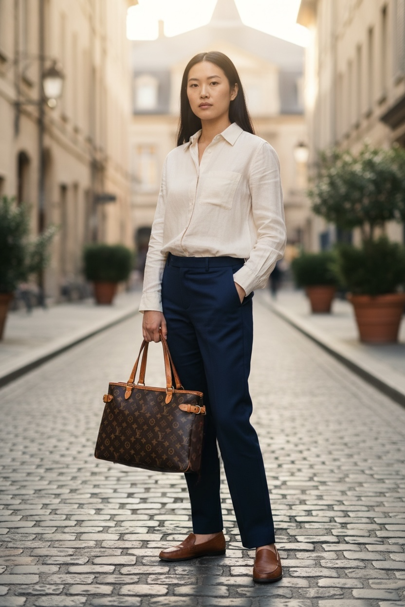 Louis Vuitton Batignolles Horizontal Monogram Ghw