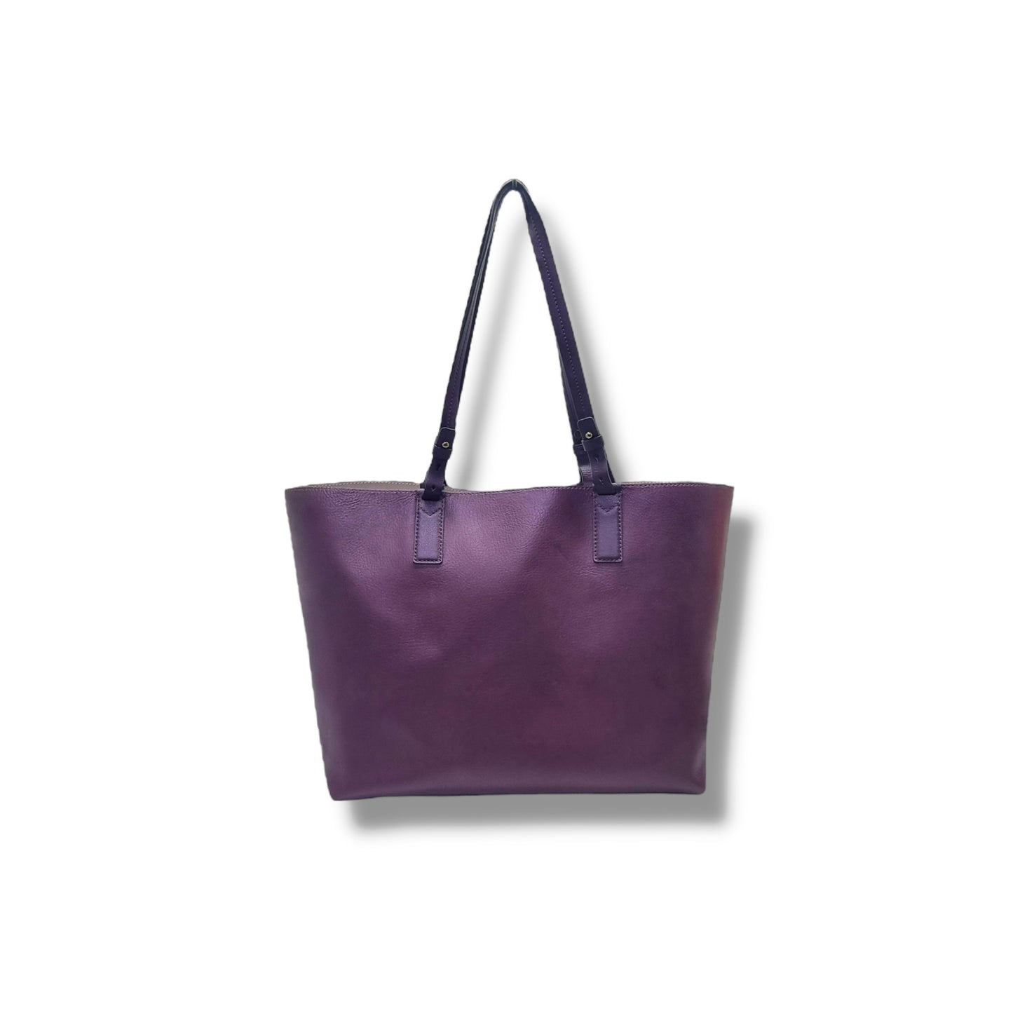 Michael Kors Cameron Leather Reversible Shoulder Bag Ghw (Voilet)