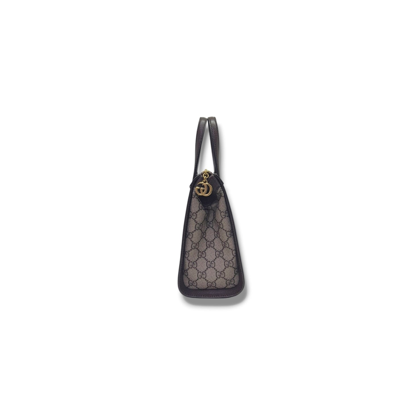 Gucci GG Supreme Canvas Ophidia Small Tote Ghw (Brown)