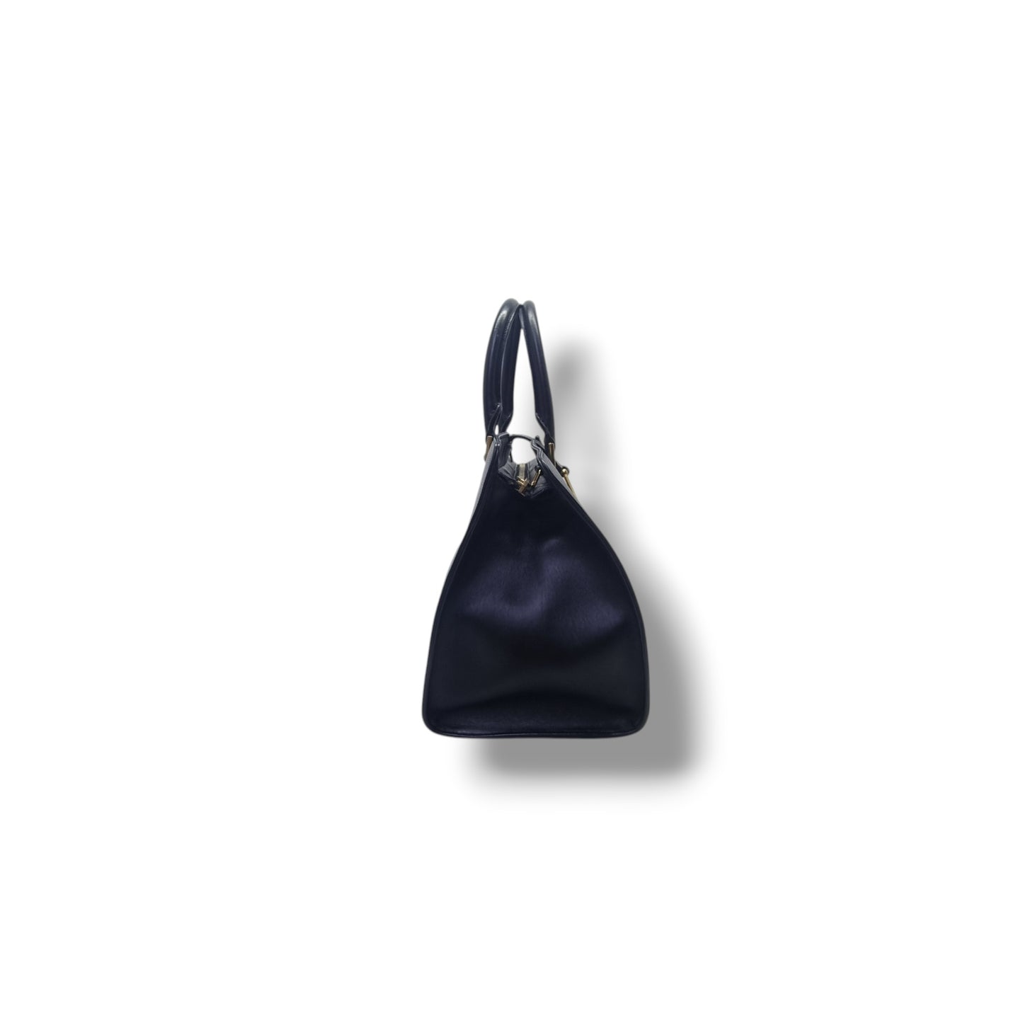 YSL Cabas Chyc Small Leather Bag Ghw (Black)
