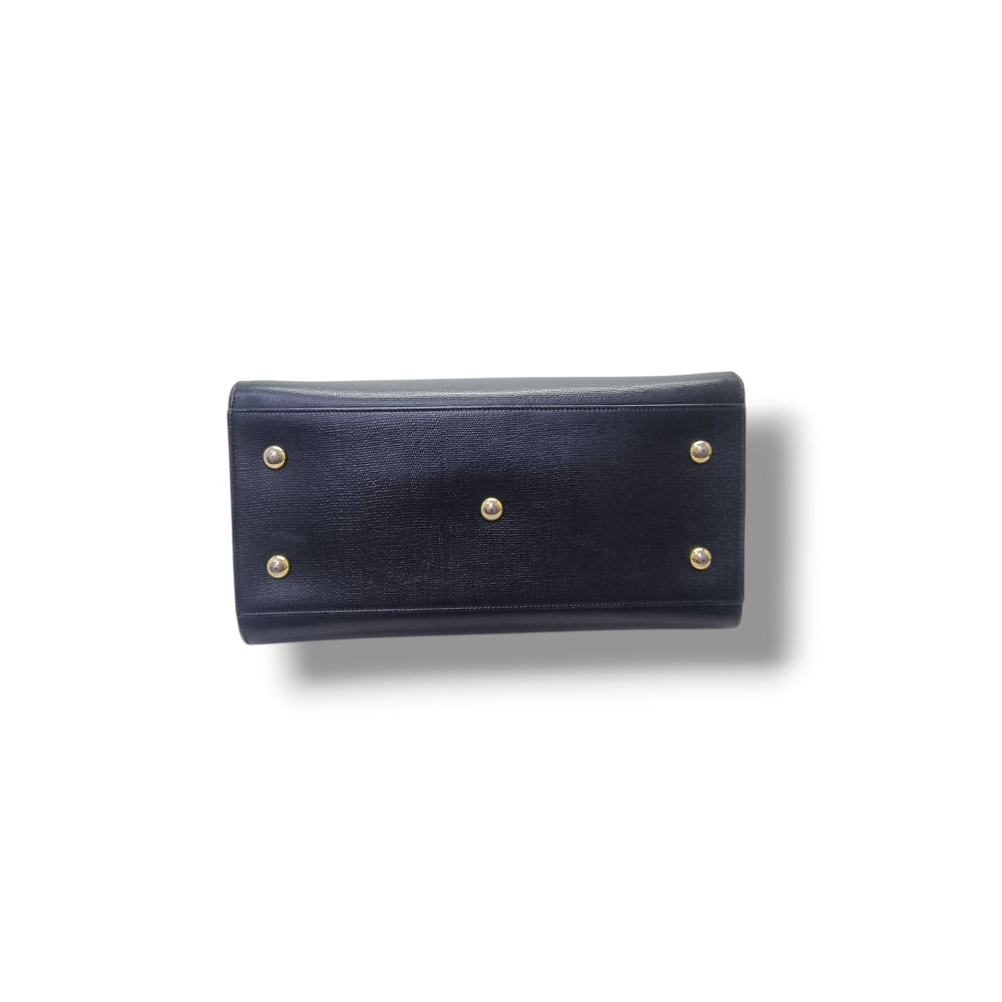 YSL Cabas Chyc Small Leather Bag Ghw (Black)