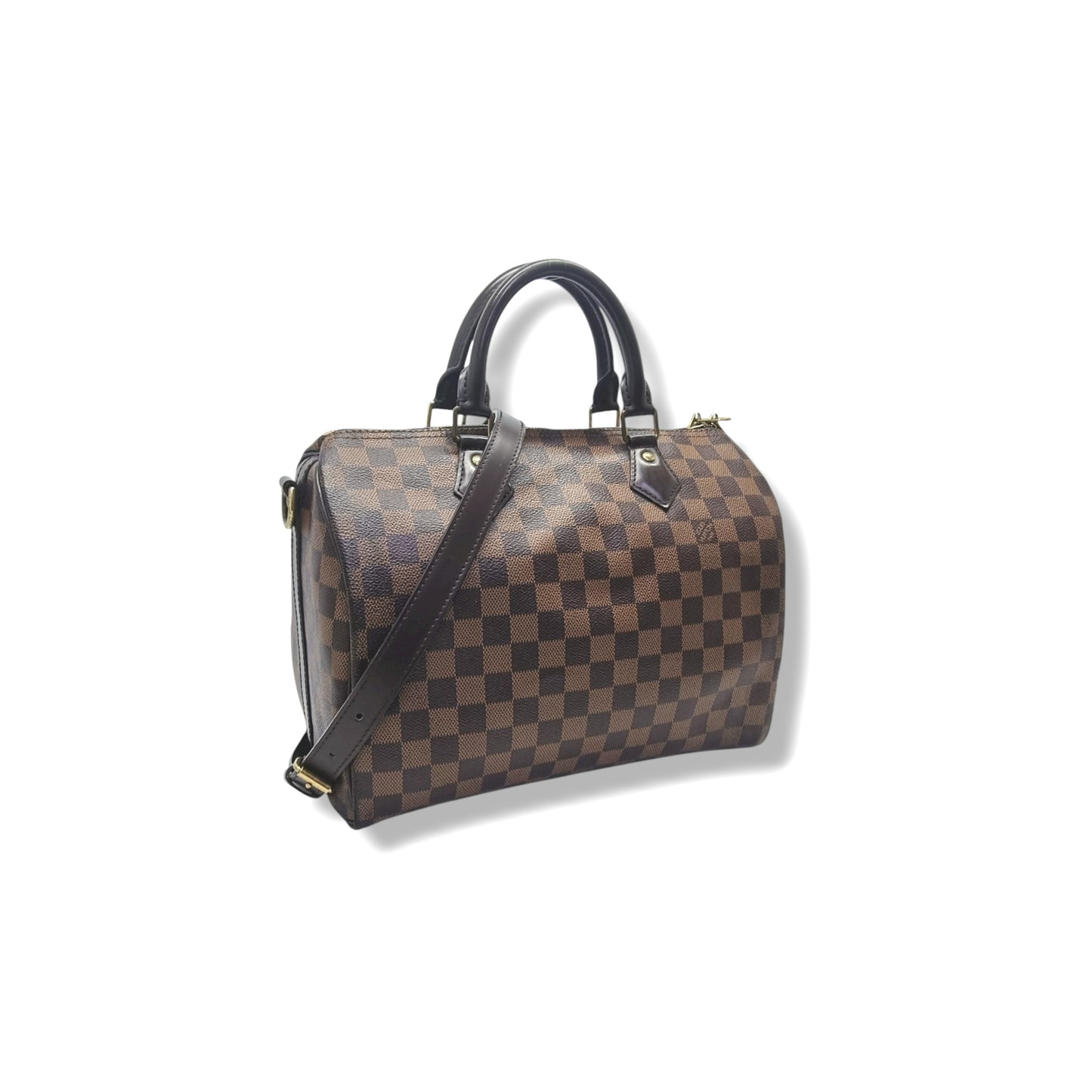 Louis Vuitton Speedy 30B Damier Ebene Ghw