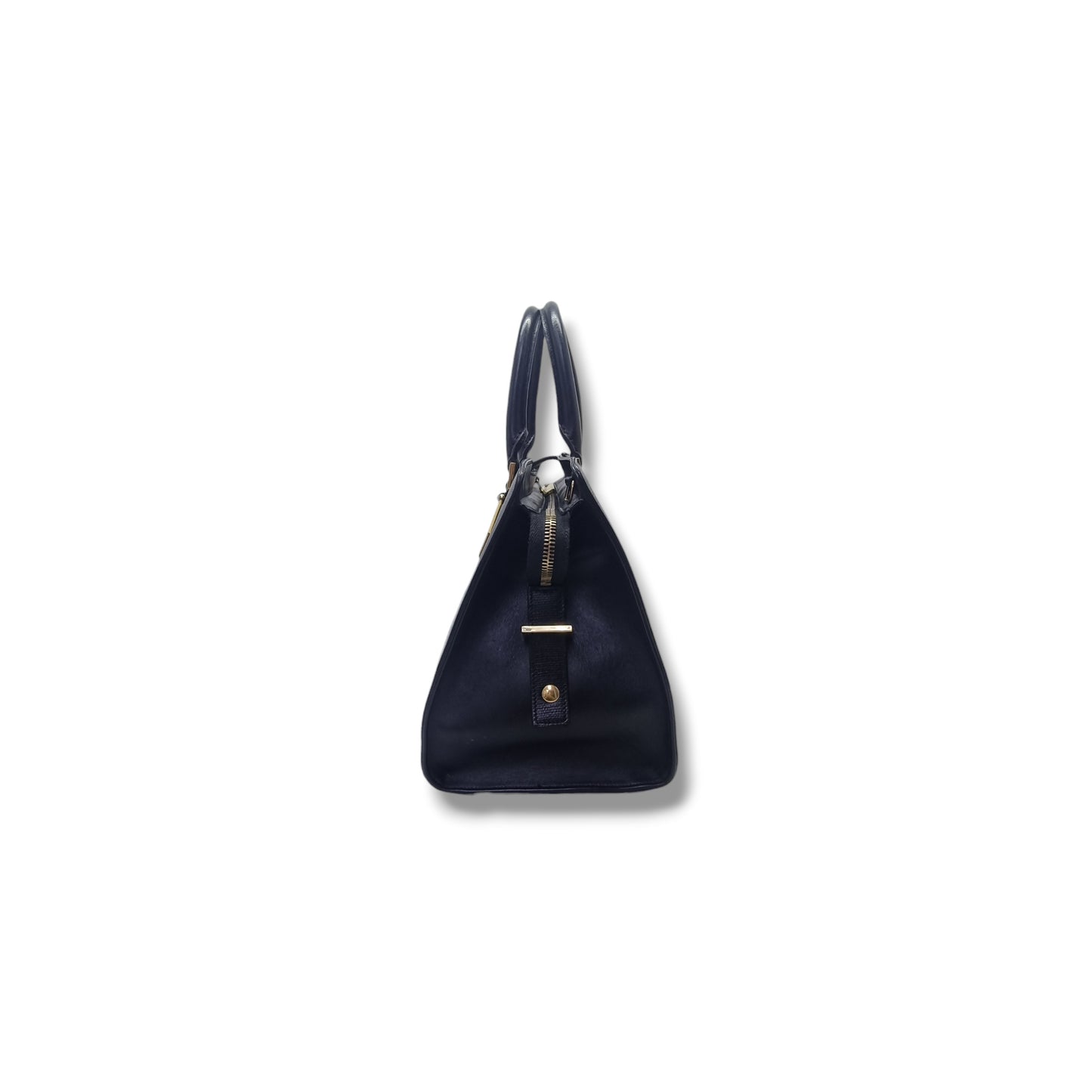 YSL Cabas Chyc Small Leather Bag Ghw (Black)