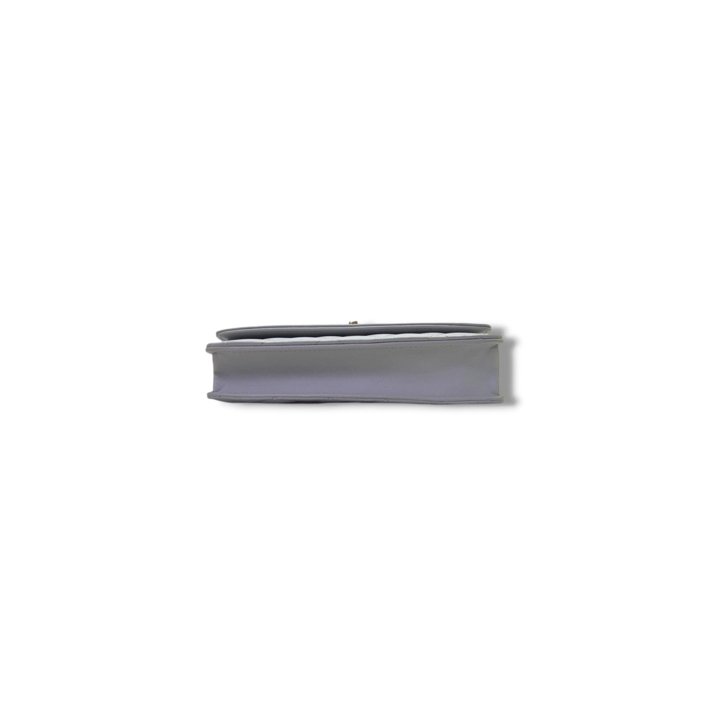 Chanel Wallet On Chain Lambskin Ghw (Grey)