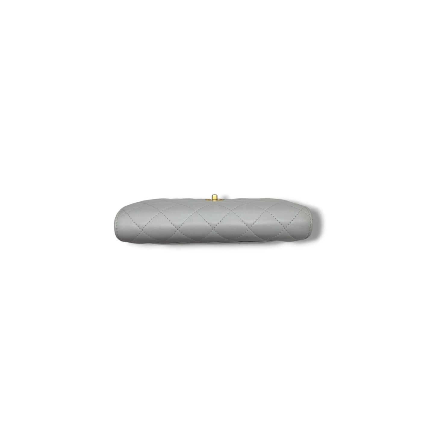 Chanel Wallet On Chain Lambskin Ghw (Grey)